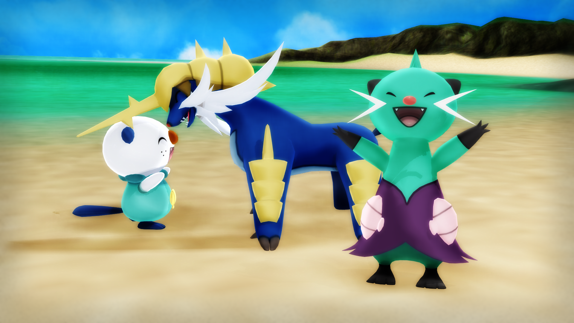 MMD PK Gen 5 Water Starter DL by CelestCSilvari on DeviantArt