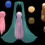 MMD Masisi Hair Pack 2 DL