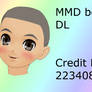 MMD Kio Face Edit boy Head DL