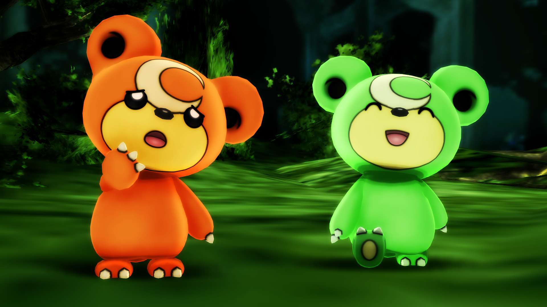 MMD PK Teddiursa DL by CelestCSilvari on DeviantArt