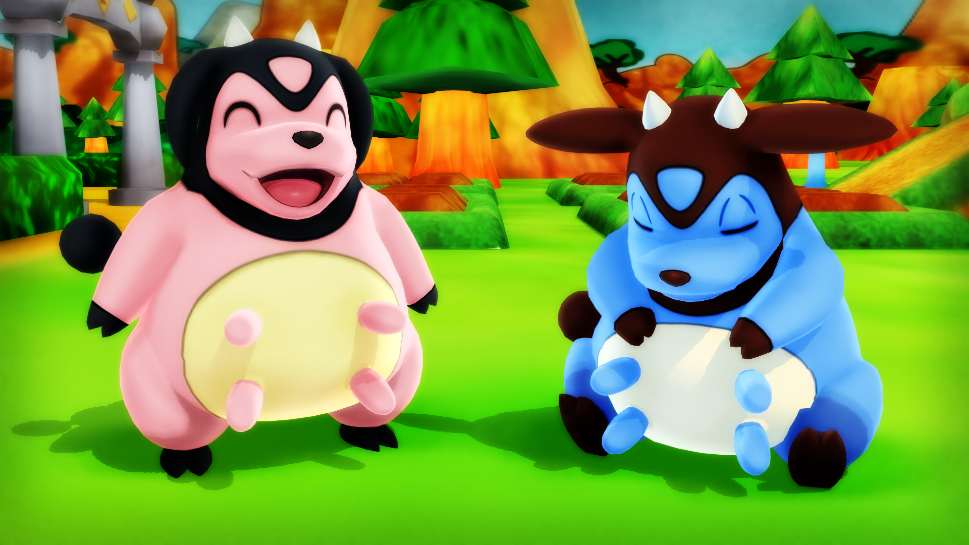 MMD PK Miltank DL by CelestCSilvari on DeviantArt