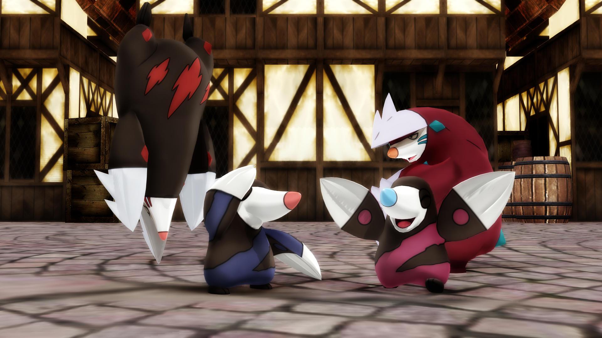MMD PK Drilbur Line DL by CelestCSilvari on DeviantArt