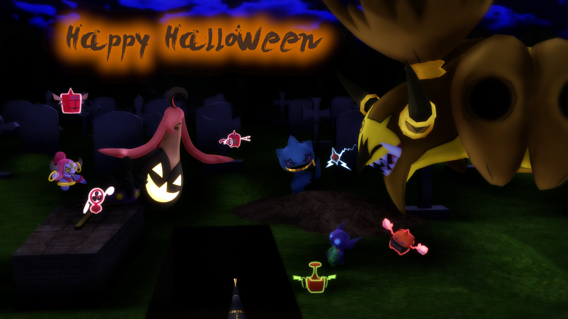 MMD PK Ghosty Bois Pack DL by CelestCSilvari on DeviantArt