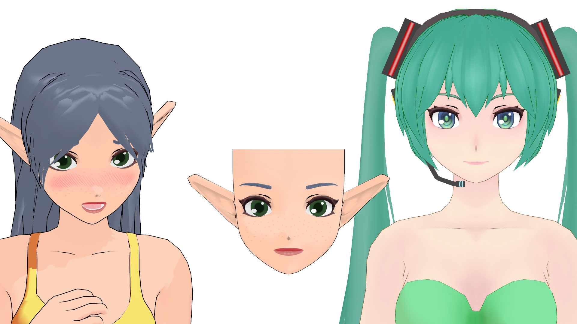 Bases - Head - Shion on MMD-Mall - DeviantArt