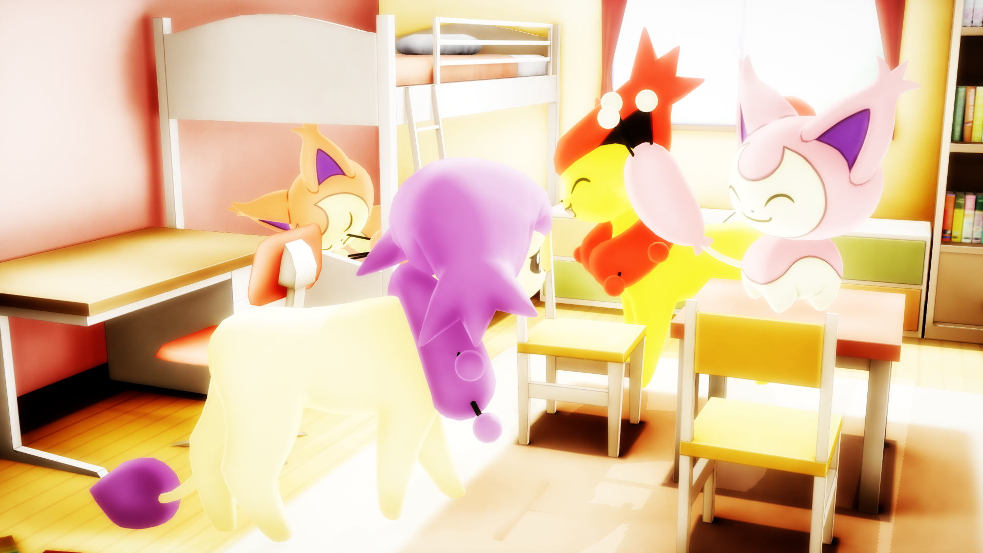 MMD PK Skitty and Delcatty Update DL by CelestCSilvari on DeviantArt