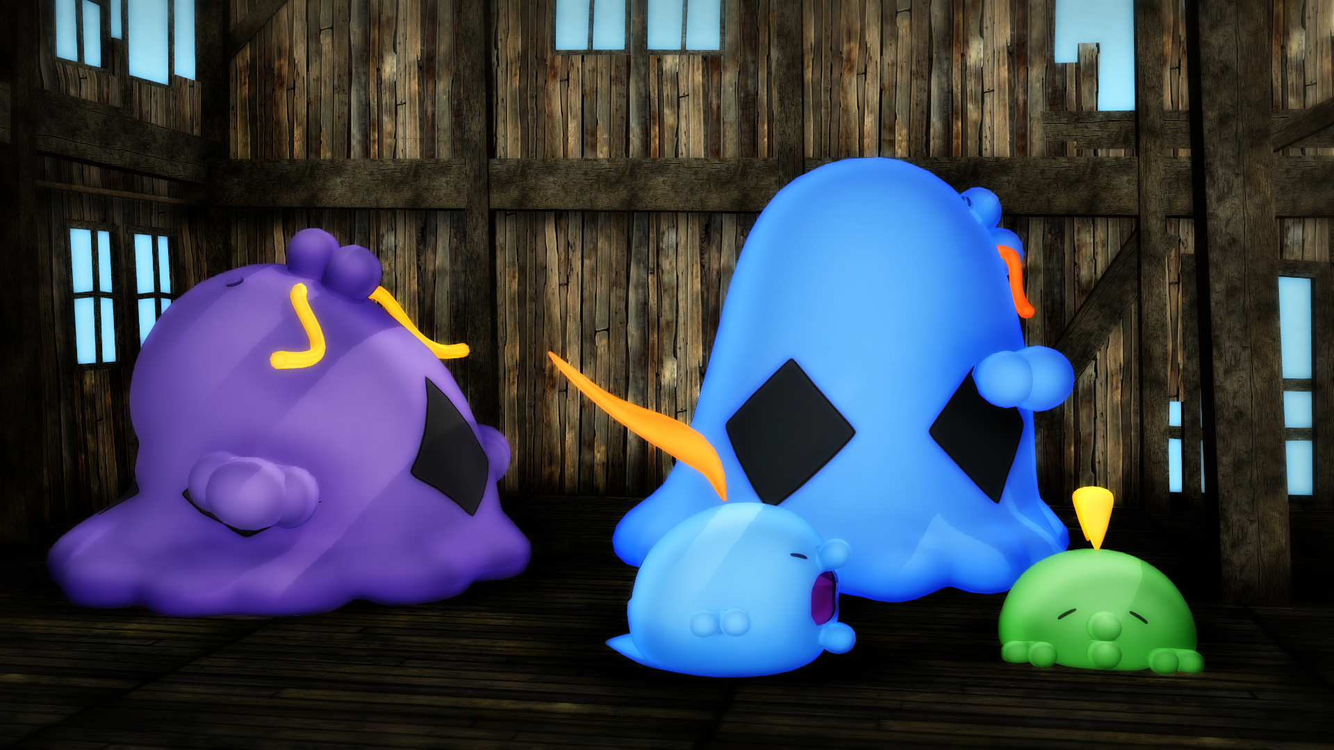 MMD PK Gulpin Line DL by CelestCSilvari on DeviantArt