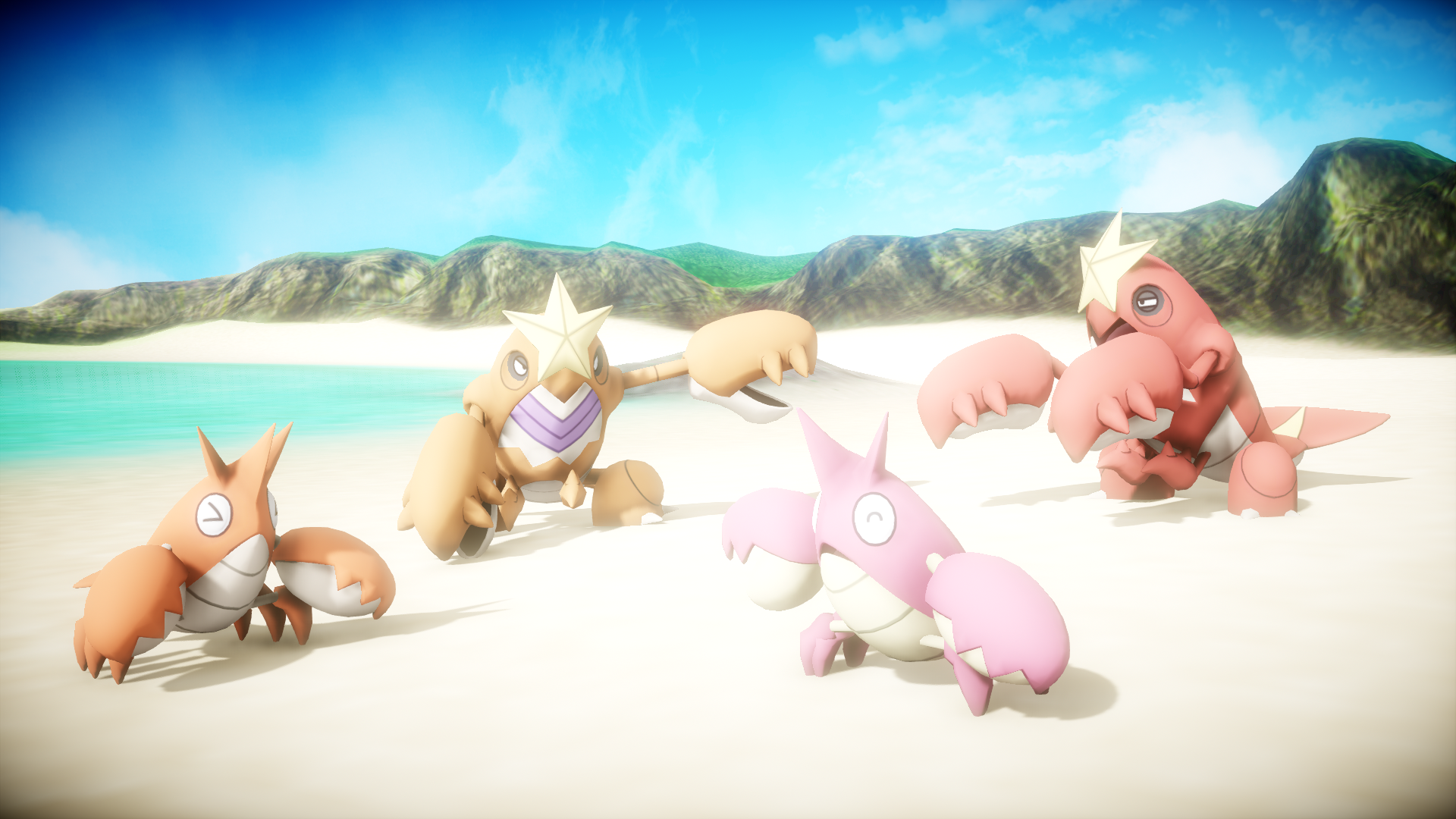 MMD PK Corphish Line DL by CelestCSilvari on DeviantArt