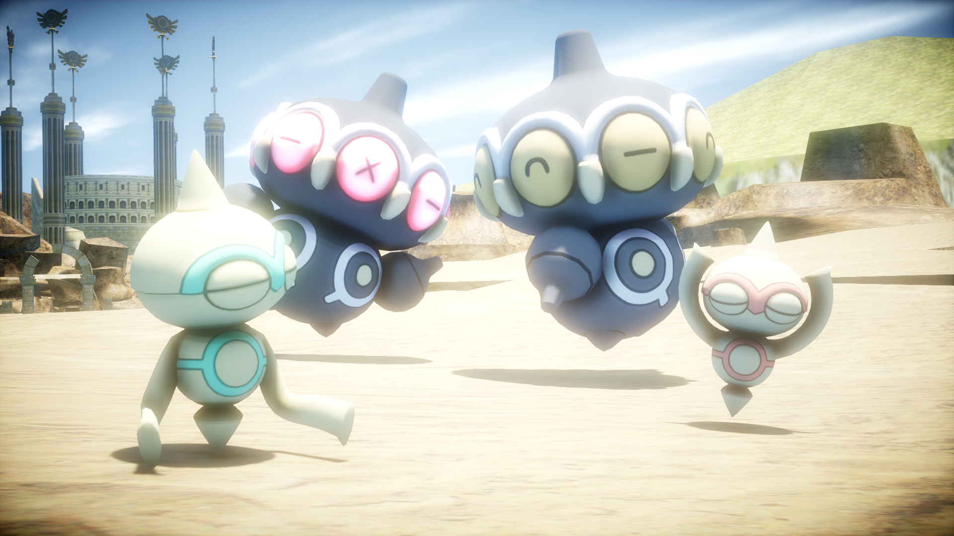MMD PK Baltoy Line DL by CelestCSilvari on DeviantArt