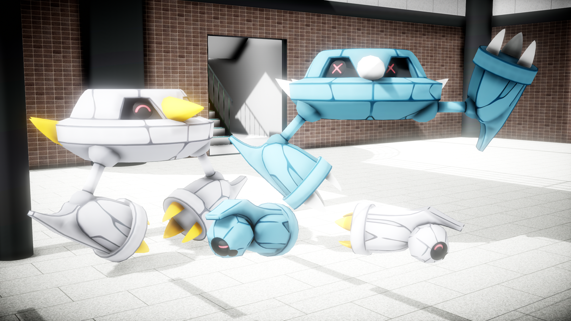 MMD PK Beldum and Metang DL by CelestCSilvari on DeviantArt