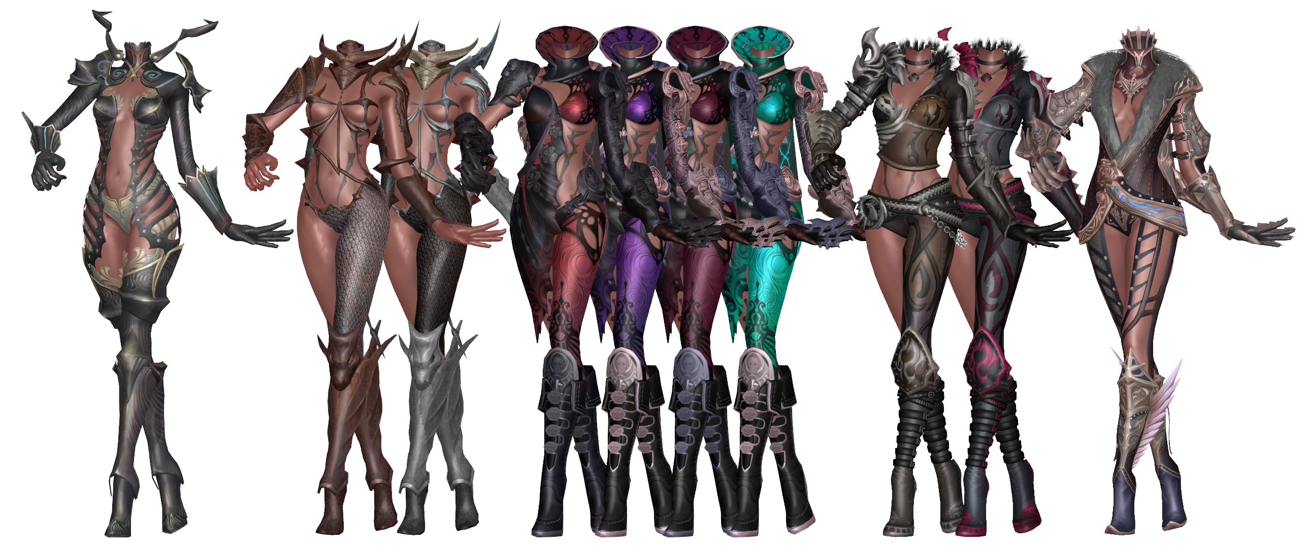 MMD TERA Online Castanic Light/Leather Armor P4 DL by CelestCSilvari on ...