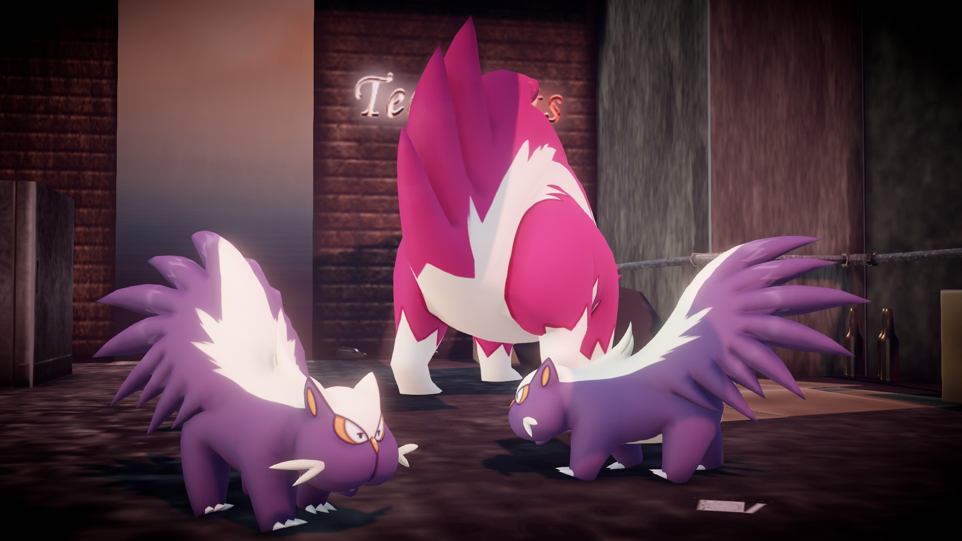 MMD PK Stunky and Skuntank DL by CelestCSilvari on DeviantArt