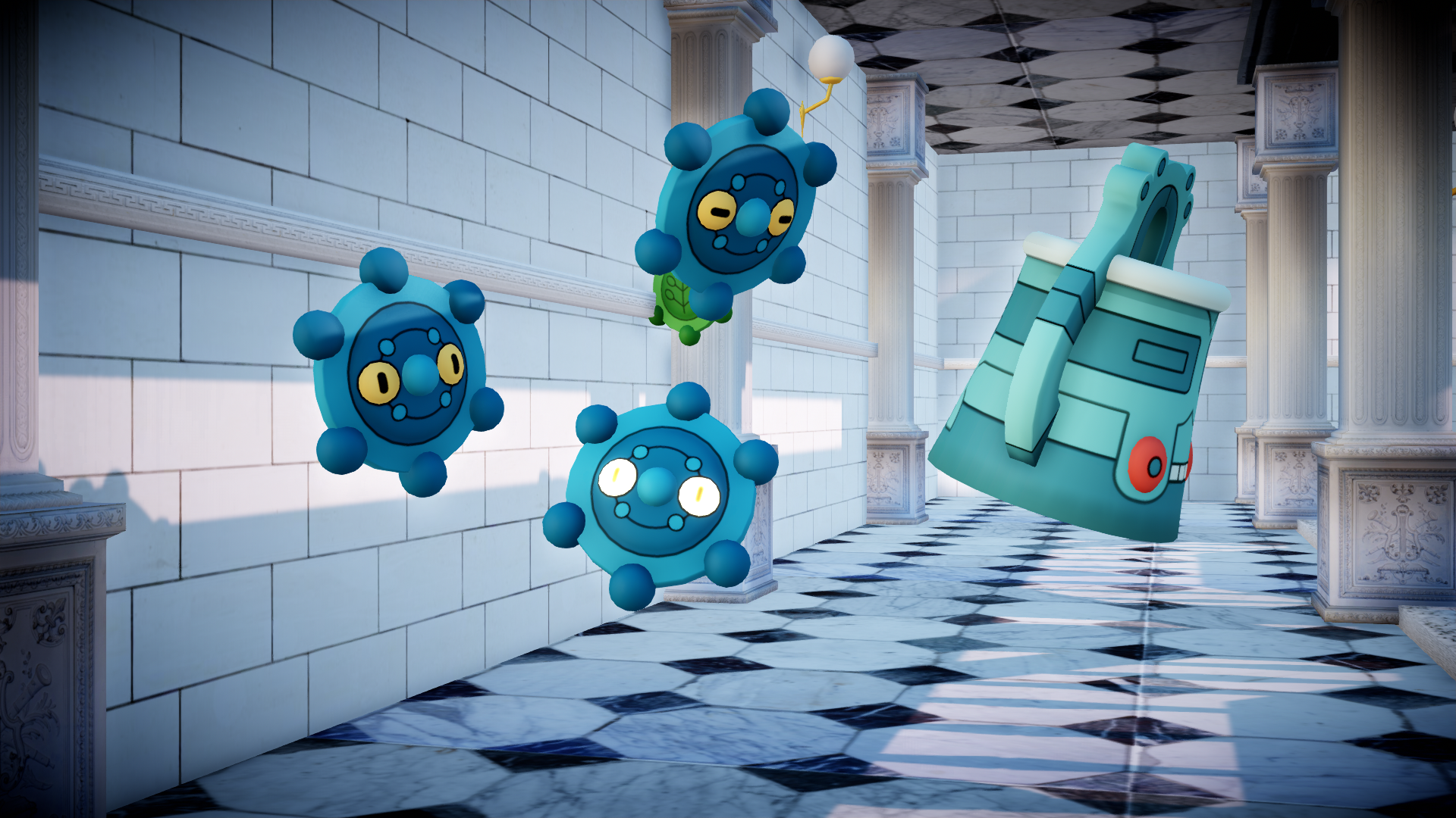 MMD PK Bronzor and Bronzong DL by CelestCSilvari on DeviantArt