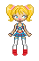 Lollipop Chainsaw - Idle Animation by CloverWing