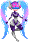 Animated Pixel DJ Sona by CloverWing