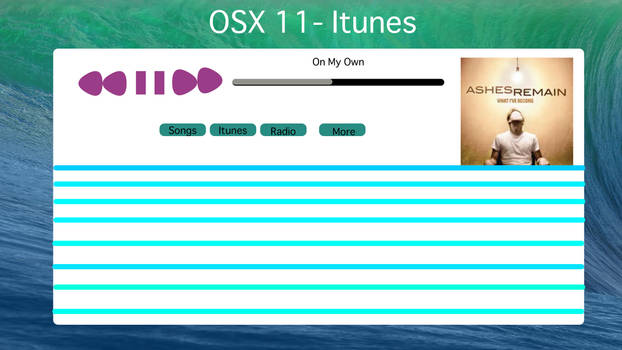 OSX 11 Itunes 12 Flat Design