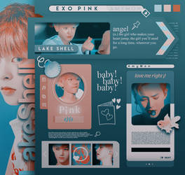 PSD COLORING 002 - LakeShell / By: Amy !Suho