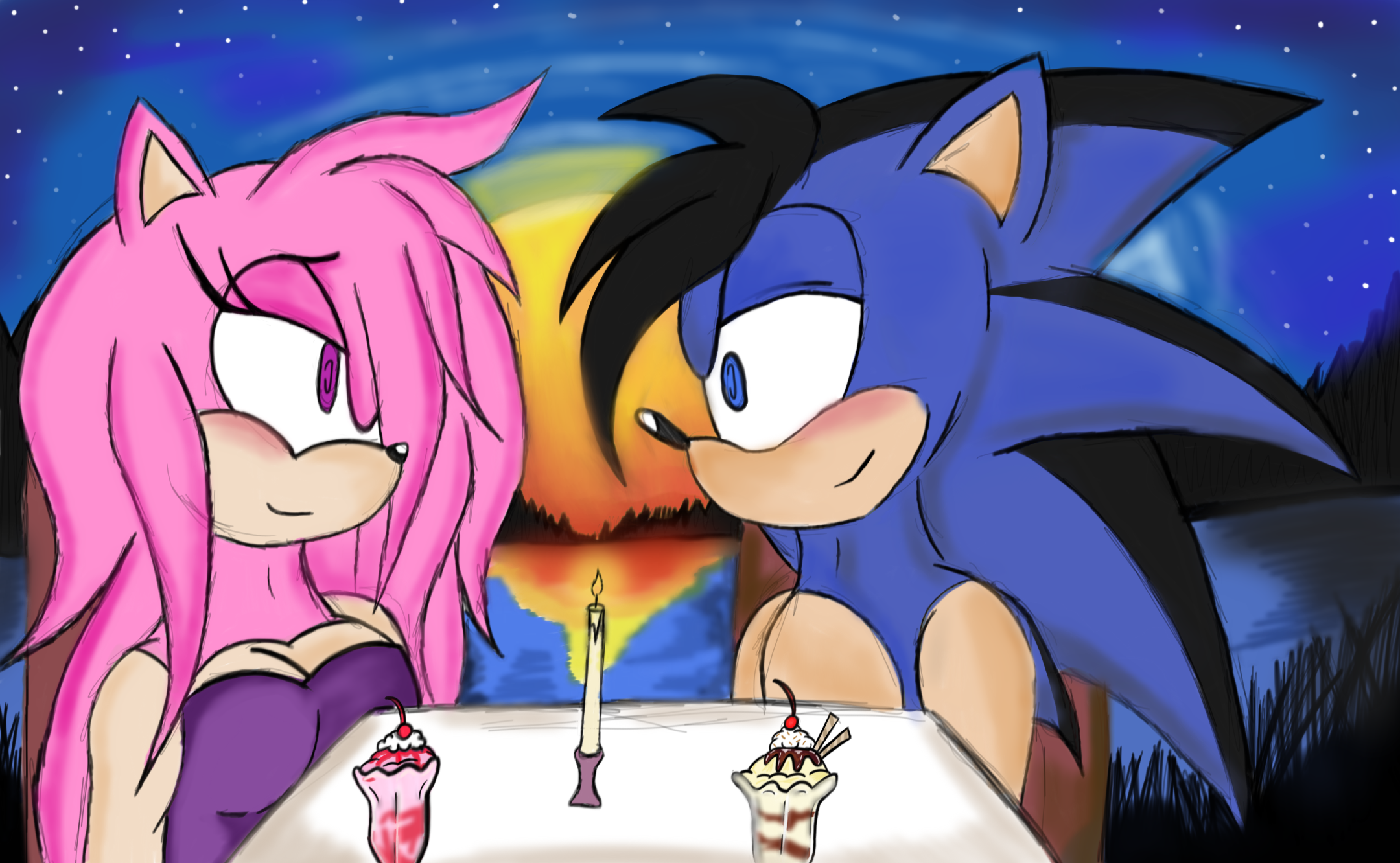 Date Night (request) by FreezingVortex on DeviantArt