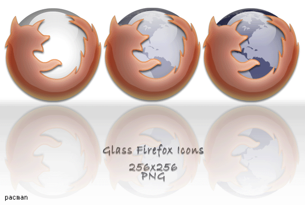 Firefox Glass Icons