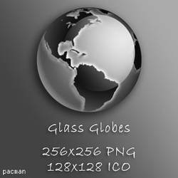 Glass Globe Icons