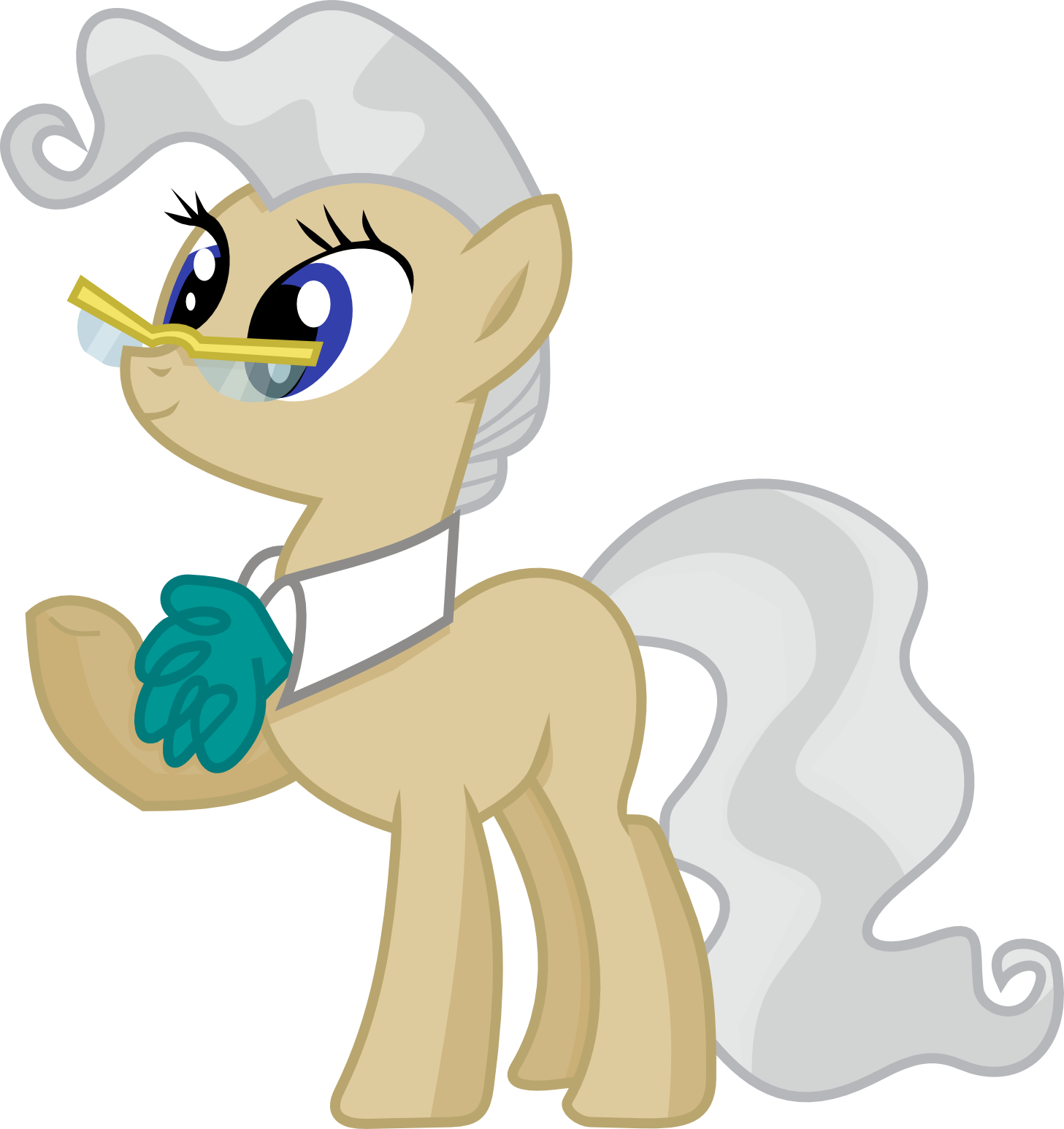 Mayor Mare is Having a Surprisingly Good Day by whizzball2 on DeviantArt