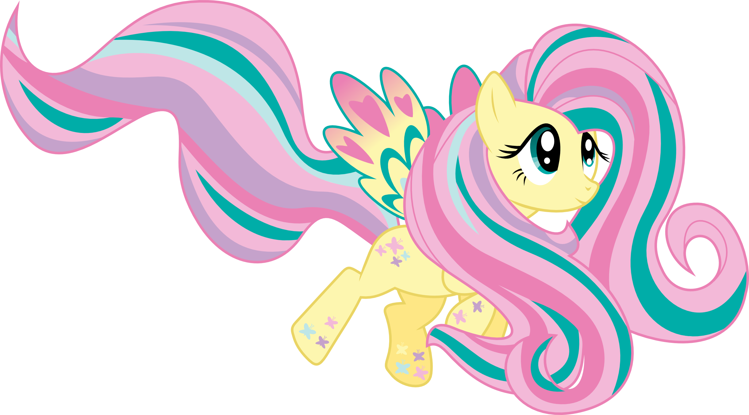 Rainbow Power Fluttershy