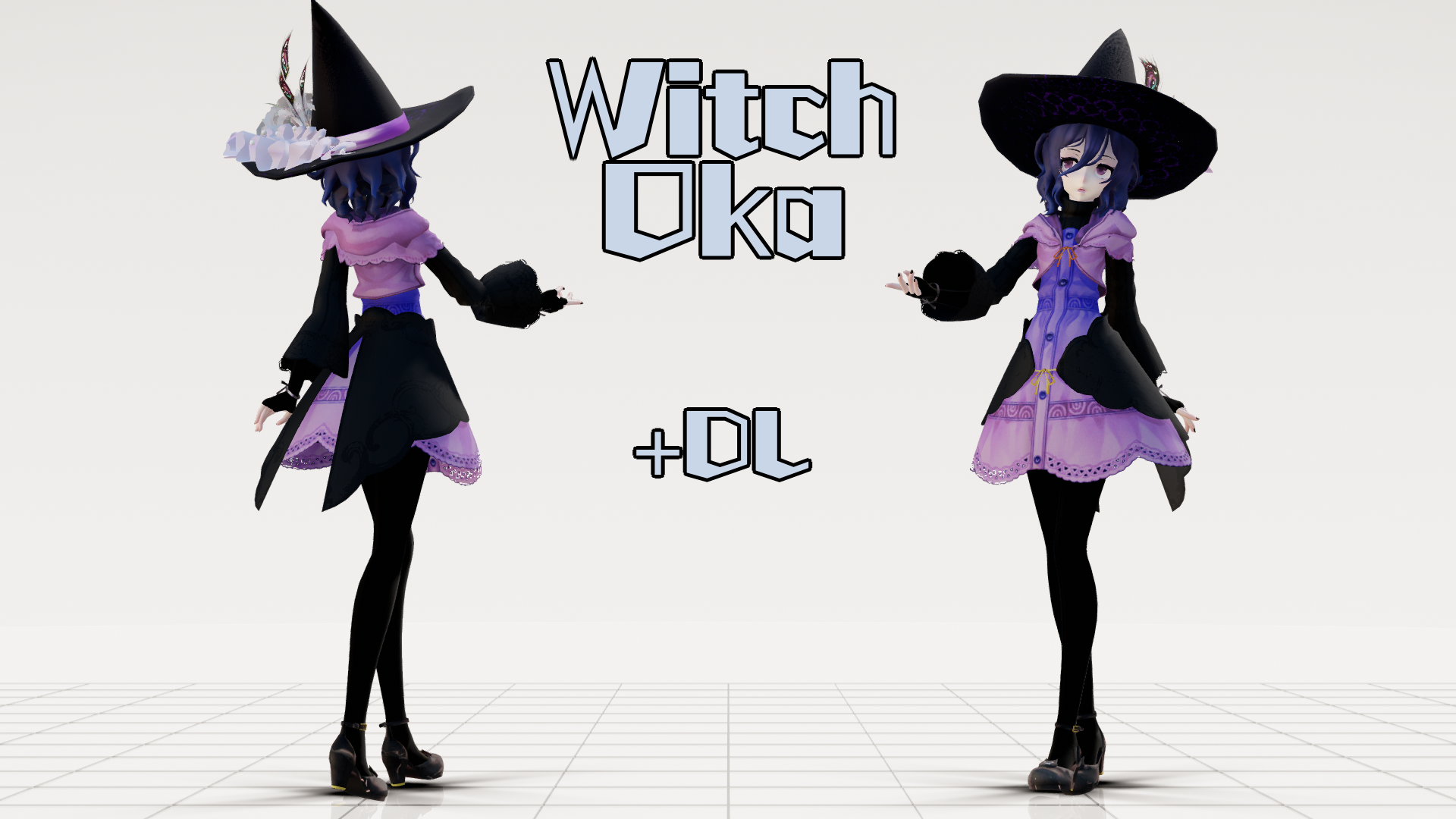 Mmd X Yansim Witch Oka Dl By Mochacolays On Deviantart