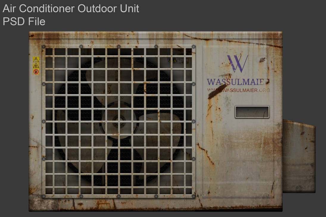 AC Outdoor Unit PSD by KevinTinierme on DeviantArt