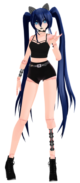 TDA MMD Molly DL by Mangle-Foxcian on DeviantArt