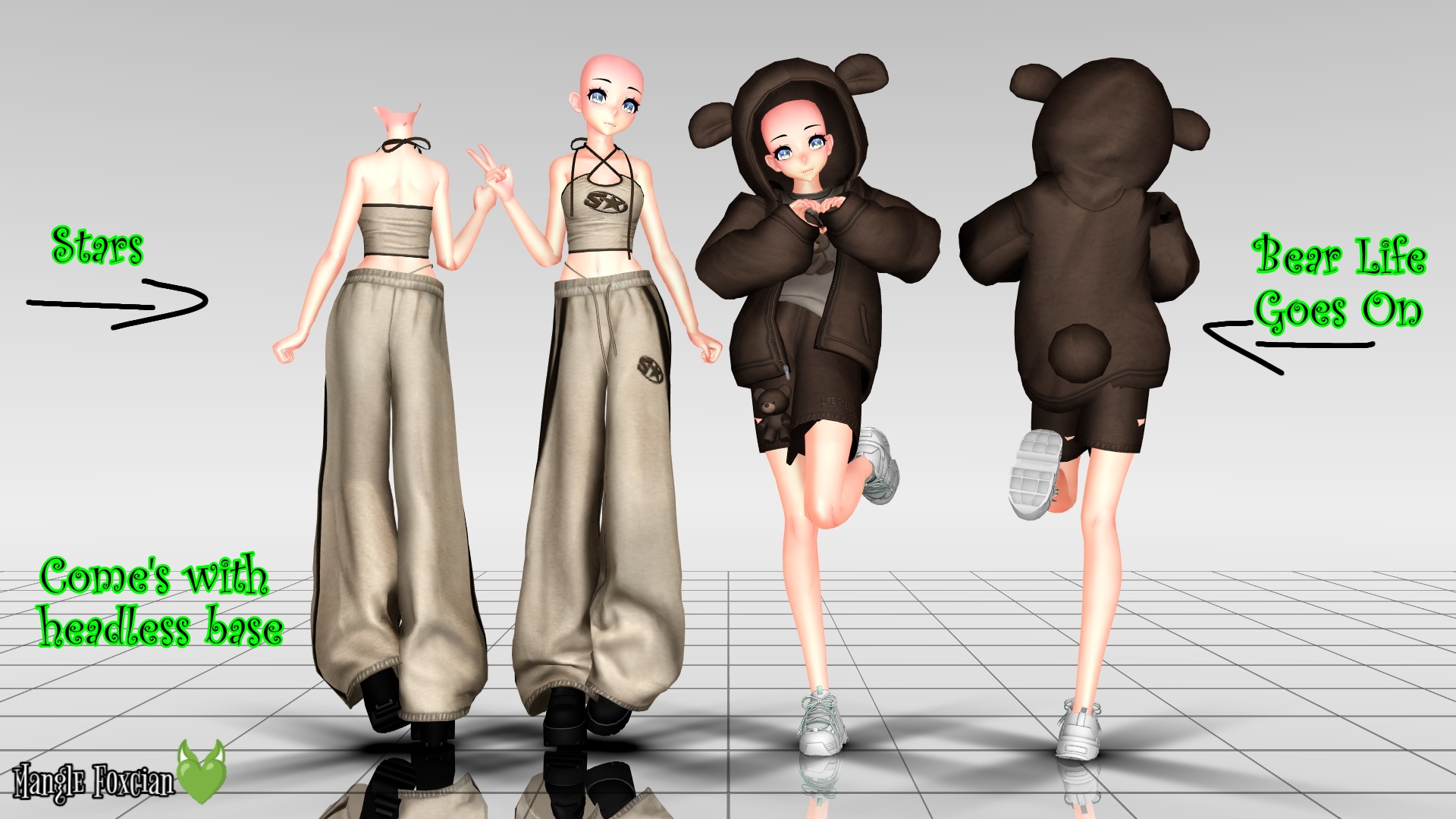TDA MMD Skfy Outfit Base DL by Mangle-Foxcian on DeviantArt