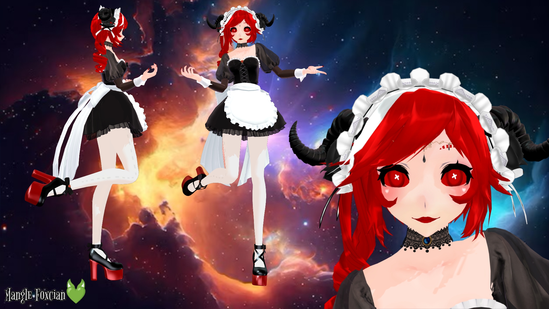 TDA MMD Crimson Private DL ONLY by Mangle-Foxcian on DeviantArt