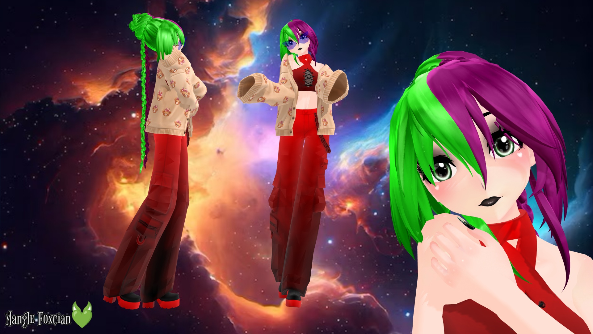 TDA MMD Mangle DL by Mangle-Foxcian on DeviantArt