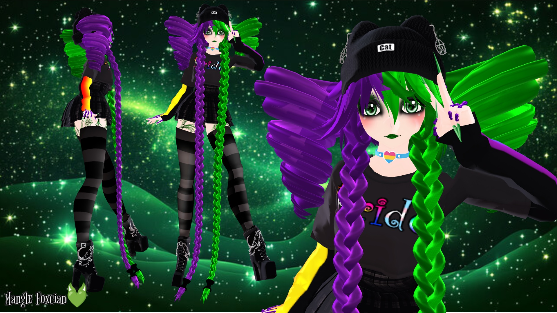 TDA MMD Pride Mangle DL by Mangle-Foxcian on DeviantArt