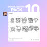 ICON DOODLES PACK #001 BY PORCELAIN