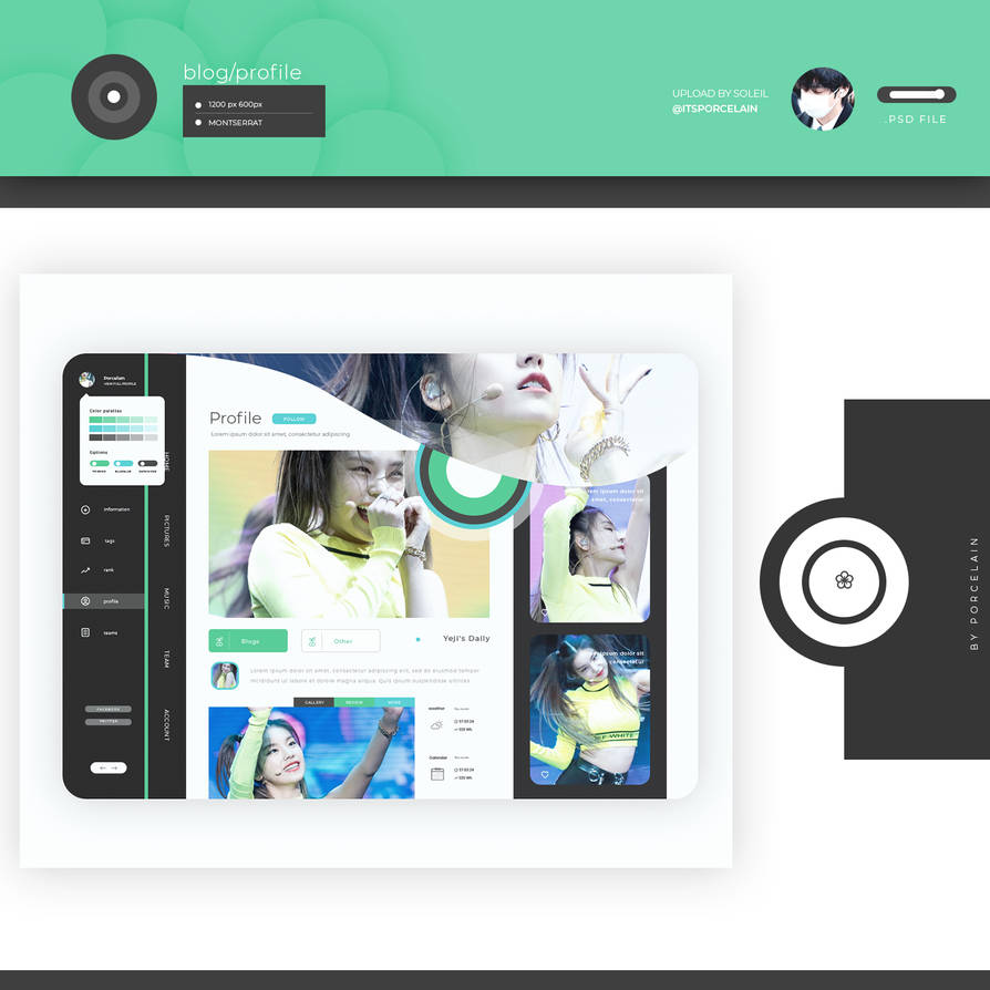 MEMBER PROFILE BLOG TEMPLATE BY PORCELAIN by thatporcelain on DeviantArt