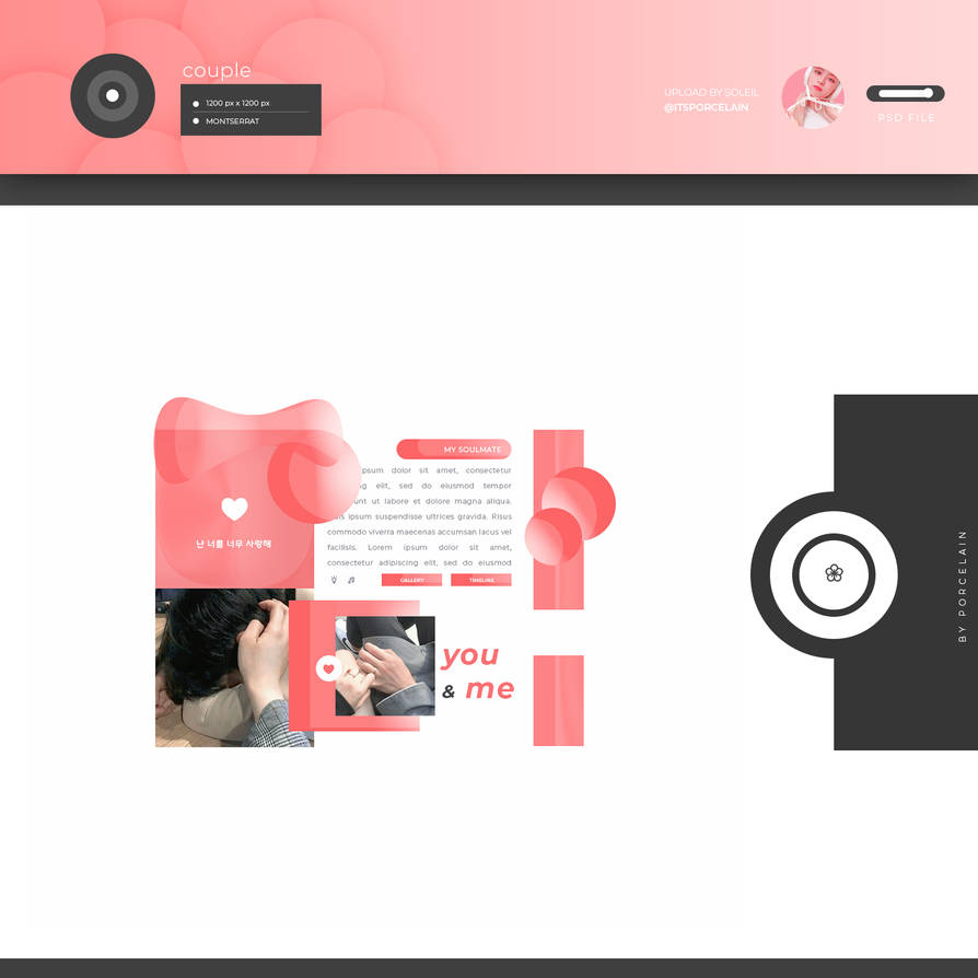 Couple Love Template Psd By Itsporcelain By Thatporcelain On Deviantart