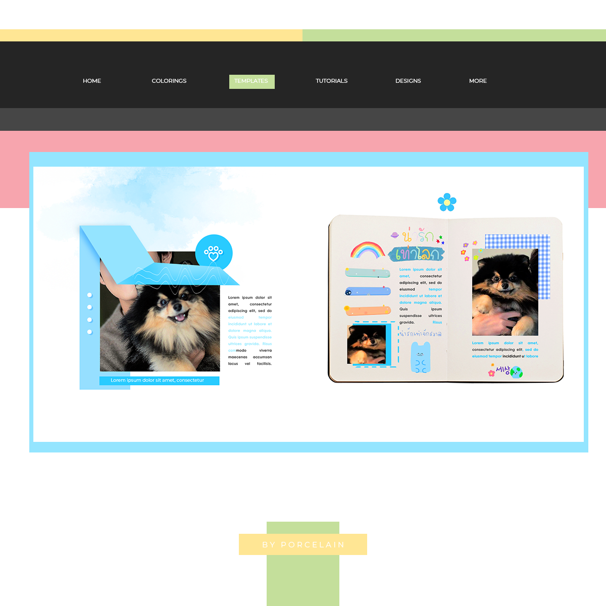 Download Journal Twitter Template Psd 10 By Itsporcelain By Thatporcelain On Deviantart PSD Mockup Templates