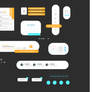 widgets iu/ux elements pack psd by itsporcelain