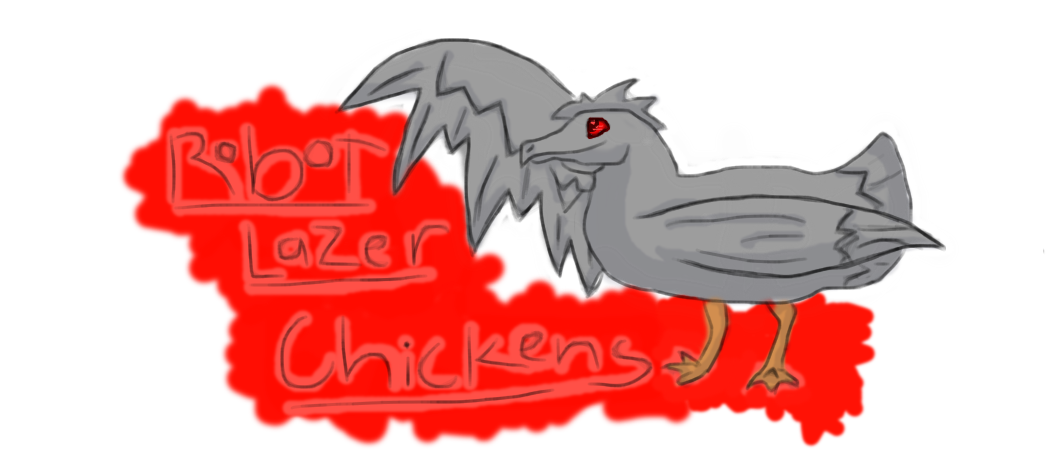 Robot Lazer Chickens