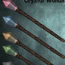 3d Stock Crystal Wands