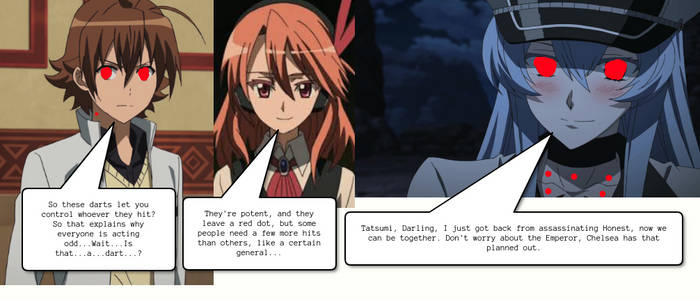 Wallpapers Stamps Icons Etc On Tatsumi X Esdeath Deviantart