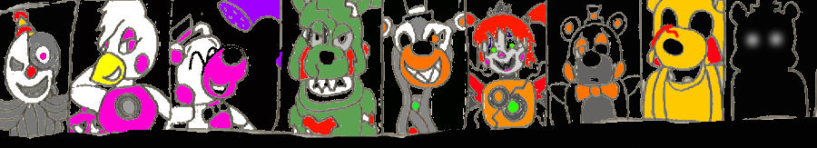 FNAF Drawn In My Style 3 by Hypno-Scream on DeviantArt