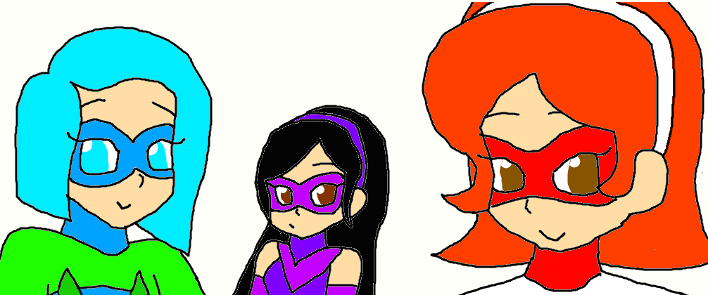 Trio Of Heroines By Hypno Scream On Deviantart