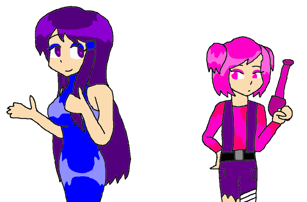 Yuri and Natsuki by Hypno-Scream on DeviantArt
