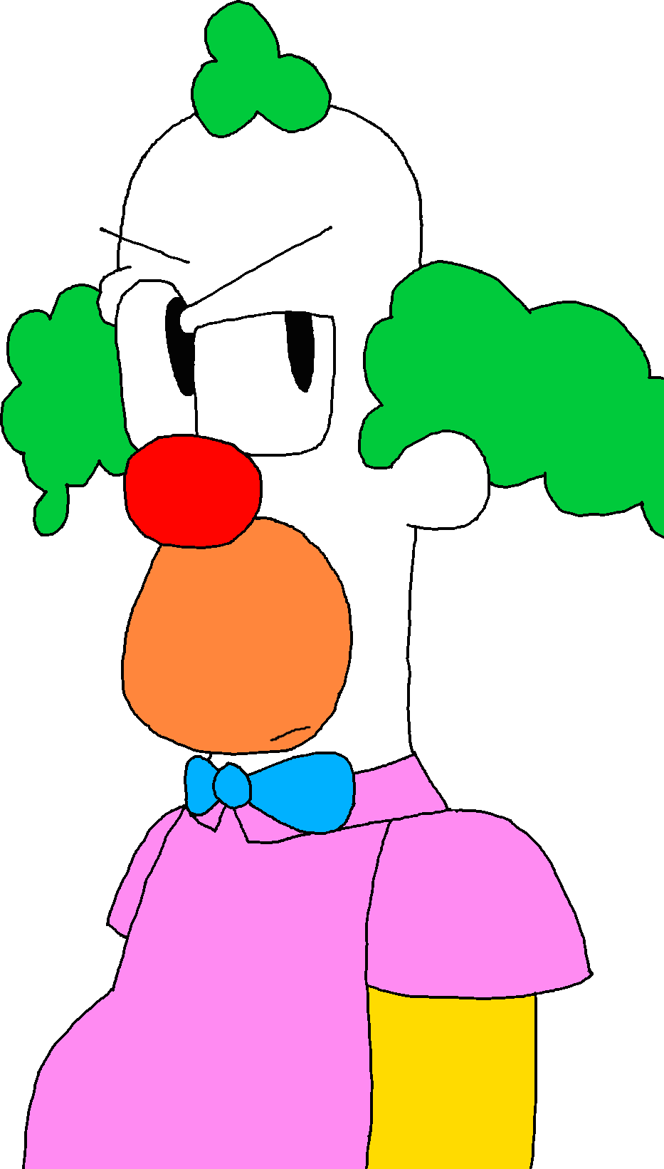 Krusty the Clown by Hypno-Scream on DeviantArt