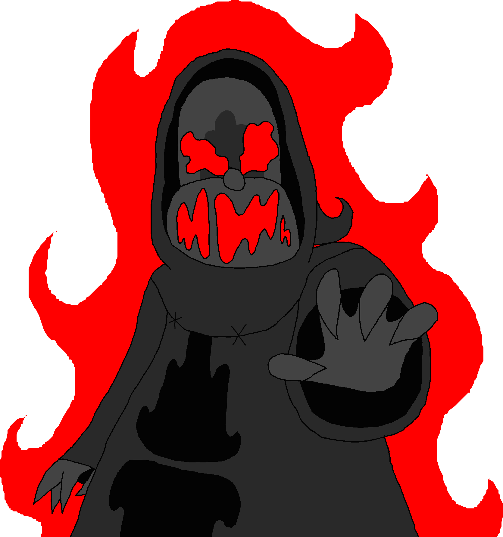 Nightmare Homer (Eggs For Bart Spoiler) by HypnoScream on DeviantArt