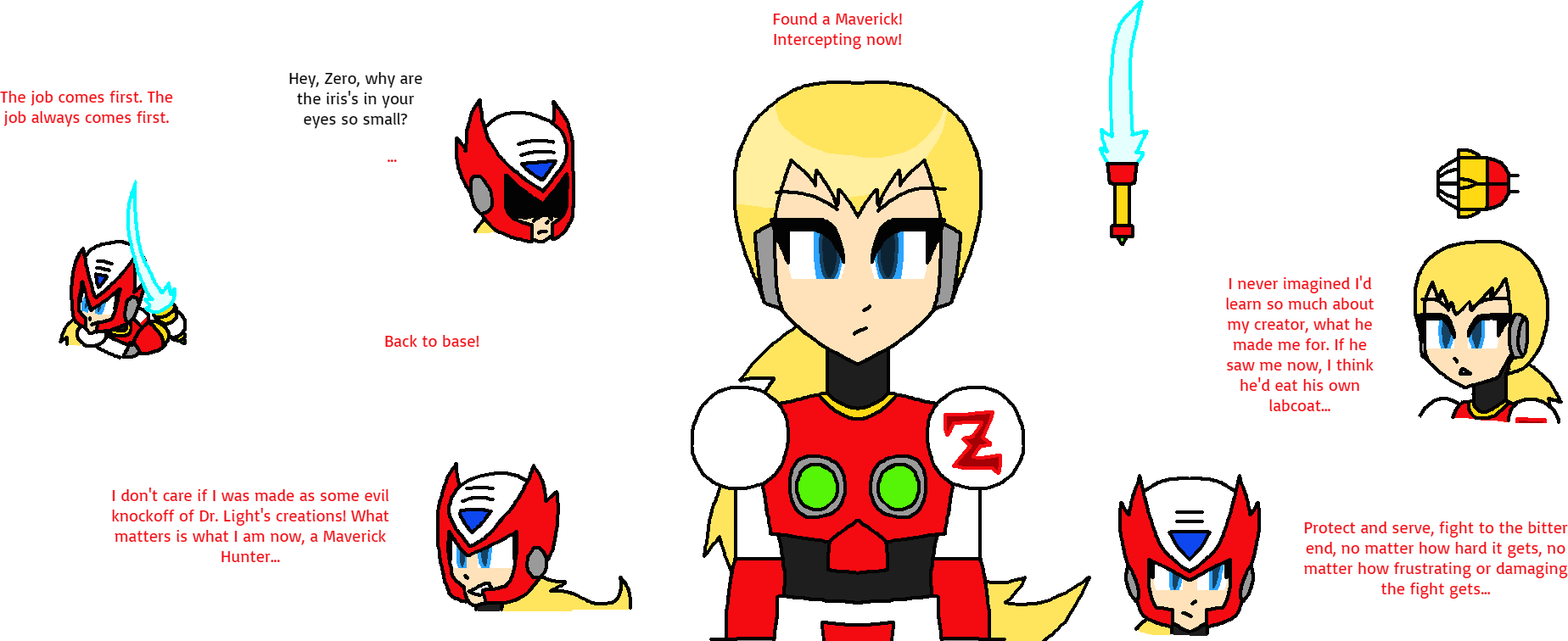 Ultimate Maverick Hunter, Zero Wily by Hypno-Scream on DeviantArt