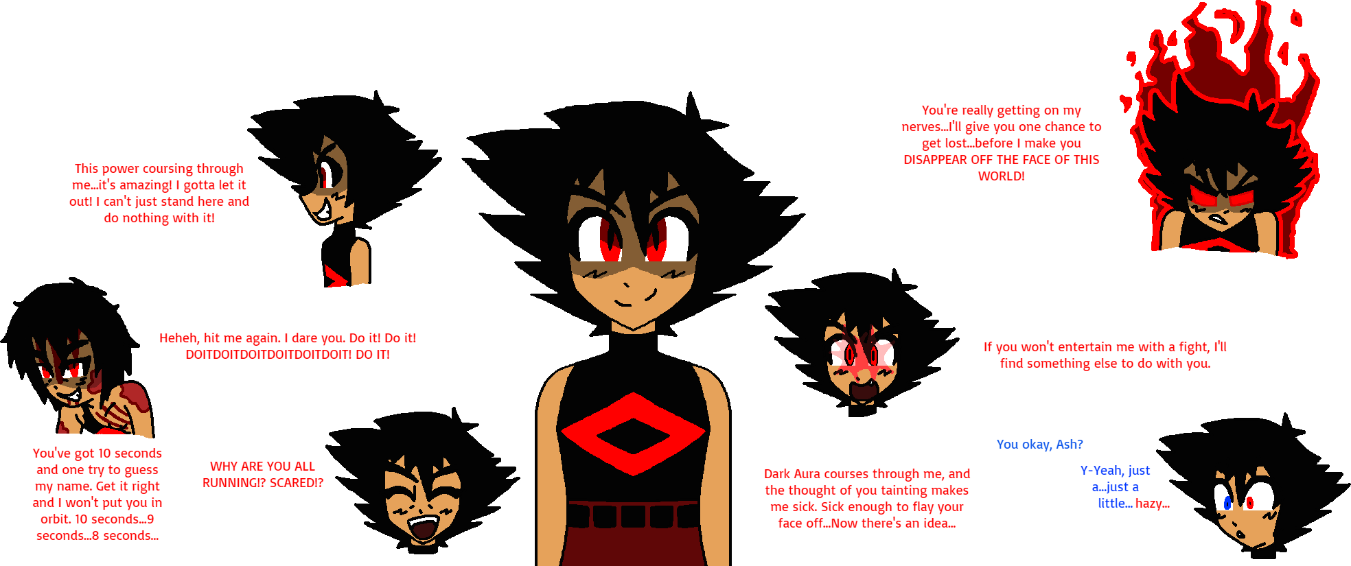 Unbound Aura of Darkness, Dark Ash by Hypno-Scream on DeviantArt
