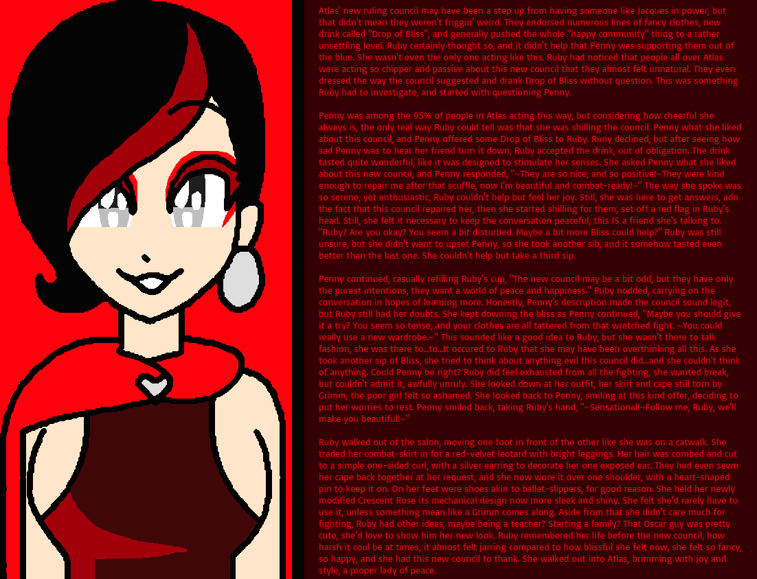 Don't You Look Beautiful?(Story) by Hypno-Scream on DeviantArt