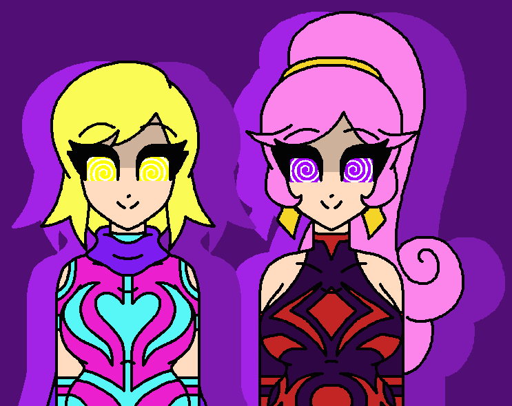 The Reborn Goddesses of Light and Darkness by Hypno-Scream on DeviantArt