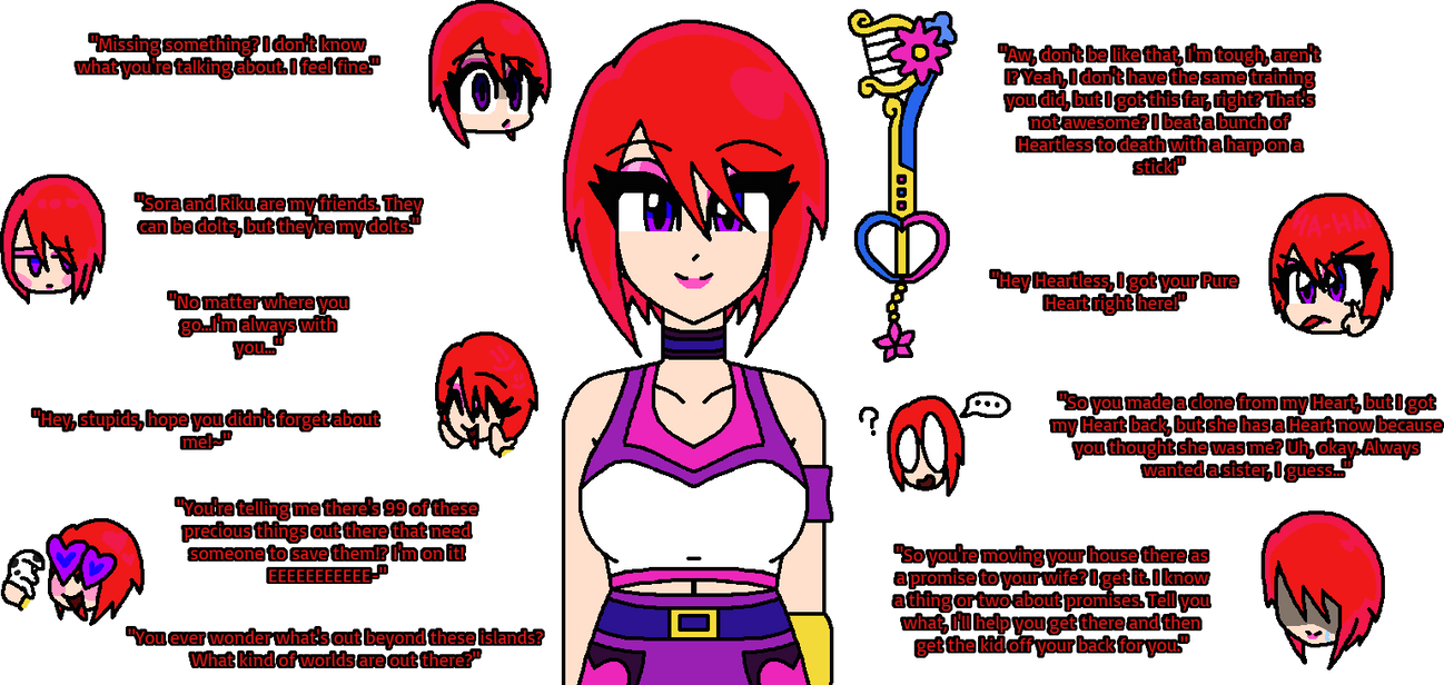 Princess of Heart and Destiny, Kairi Mizu by Hypno-Scream on DeviantArt
